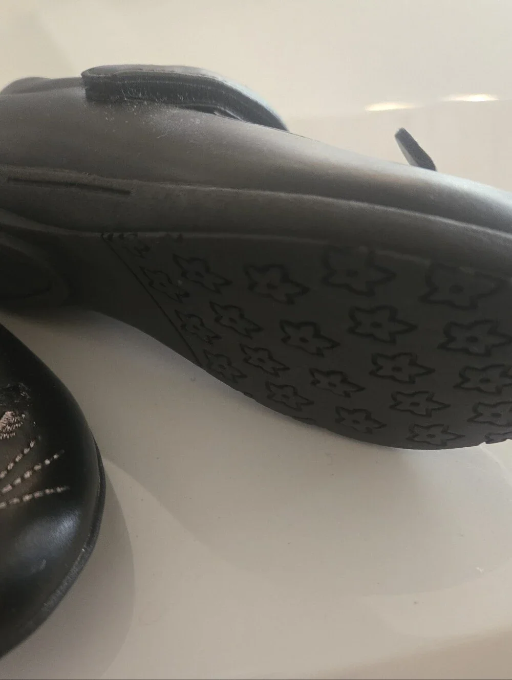 NWT girls Black Dress Shoes With Velcro